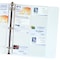 C-Line Products Business Card Holder, Poly without Tabs, Holds 20 CardsPage, 11 14 x 8 18, 50PK 61217-BX - alternate 1